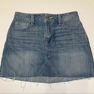 Hollister Denim Mini Skirt